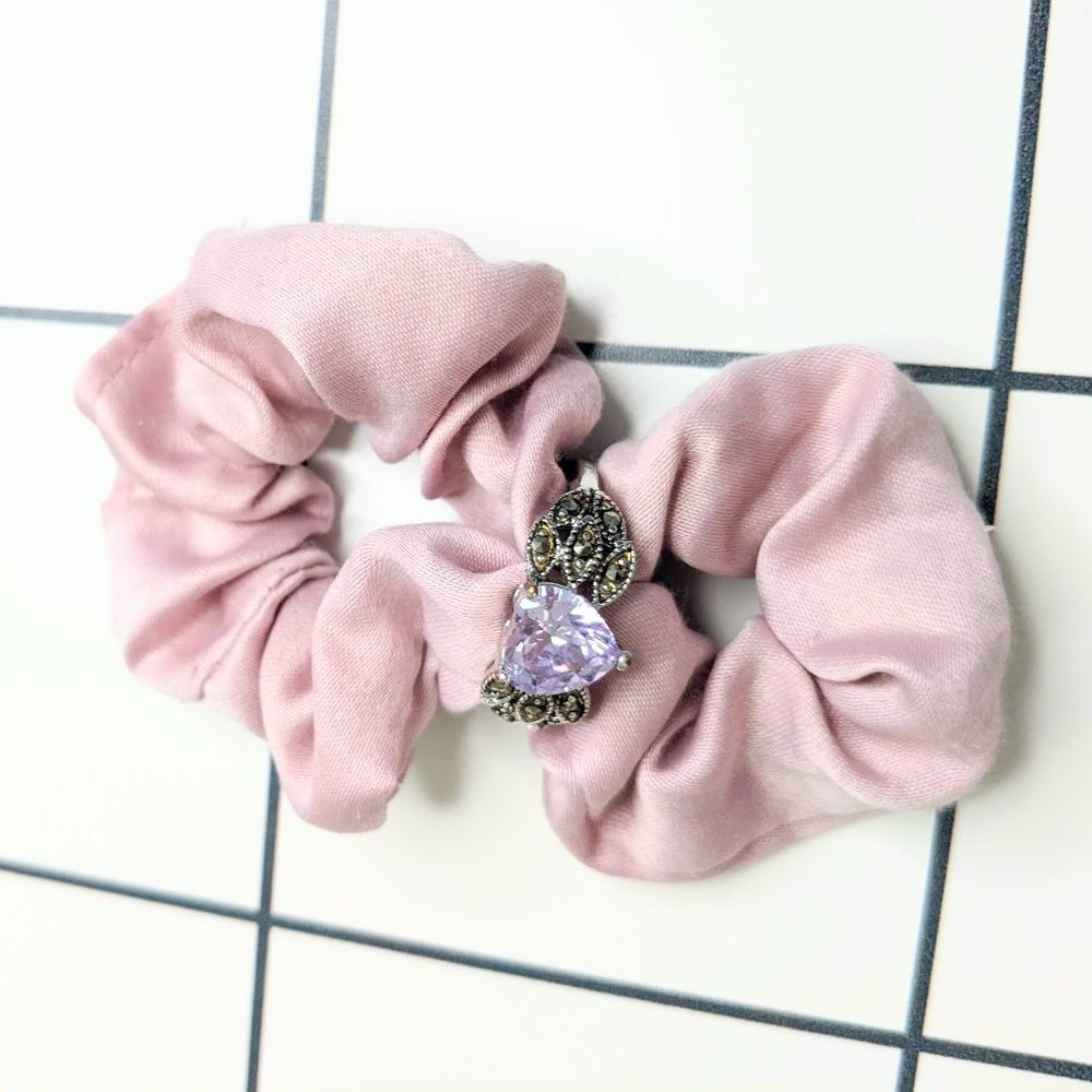 Heart Shaped Alexandrite Gem Stone Ring size 7.5